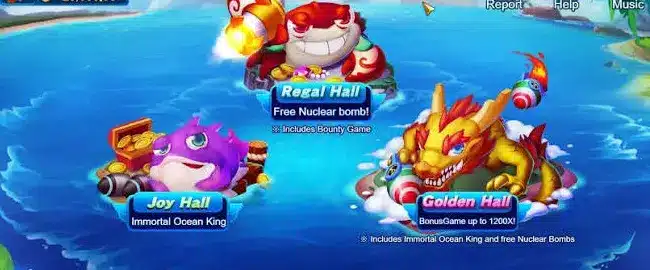 Bombing Fishing gemple Wolf777Online